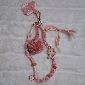 POP LAND EXCLUSIVE. THE MONSTERS LABUBU FALL INTO SWEATERS SERIES LANYARD Mokoko